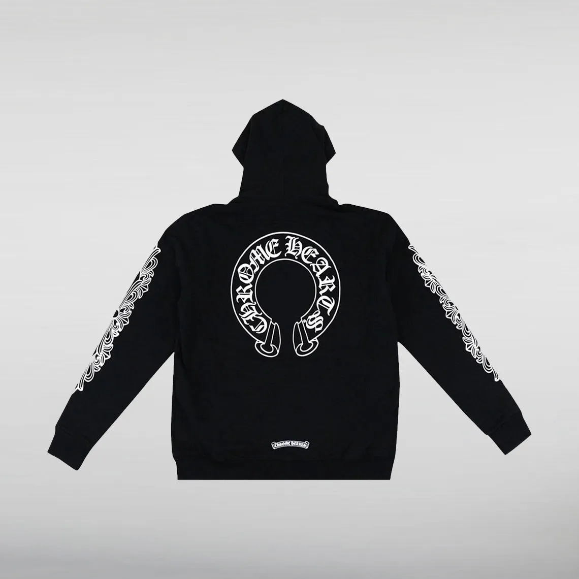 Pullover Black and White Chrome Hearts Hoodie