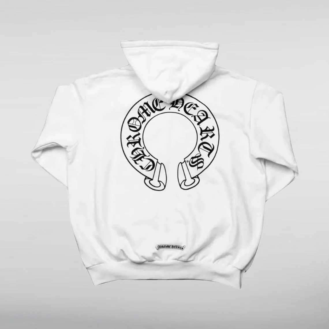 Pullover Black and White Chrome Hearts Hoodie