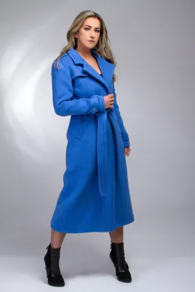 Royal Blue Trench Coat