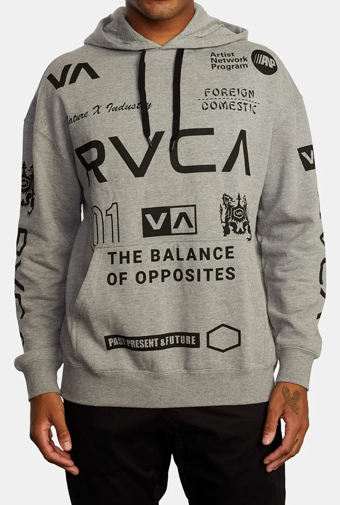 RVCA All Brand Sport Workout Hoodie