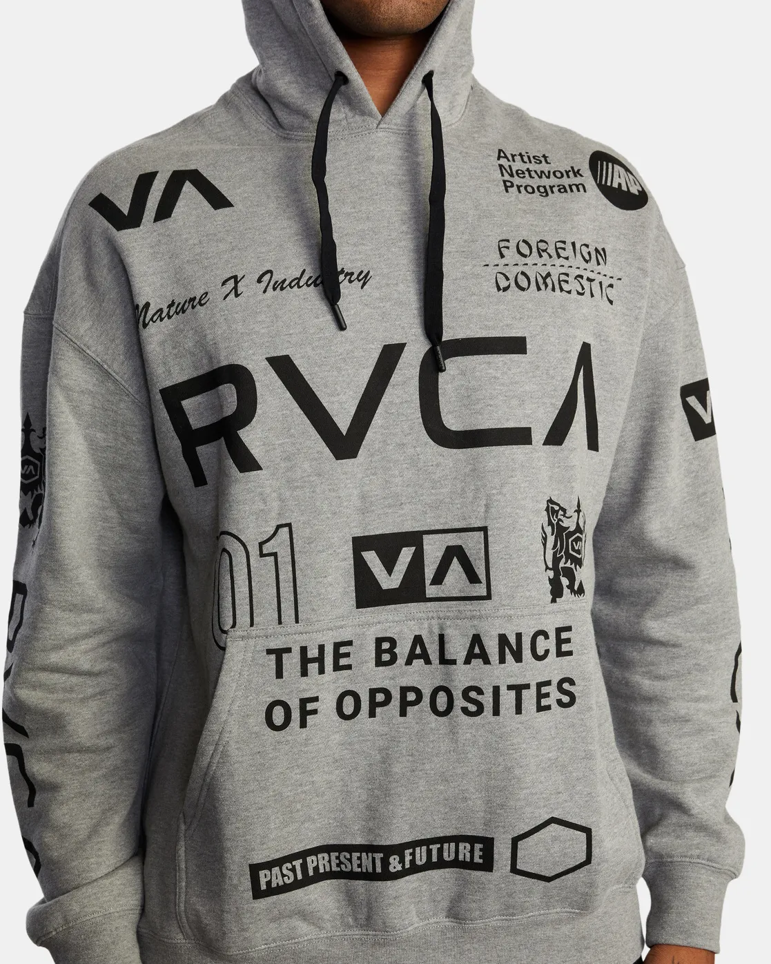 RVCA All Brand Sport Workout Hoodie