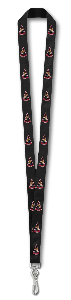 S4S Black Lanyard for ID Badges - 18 x .4.