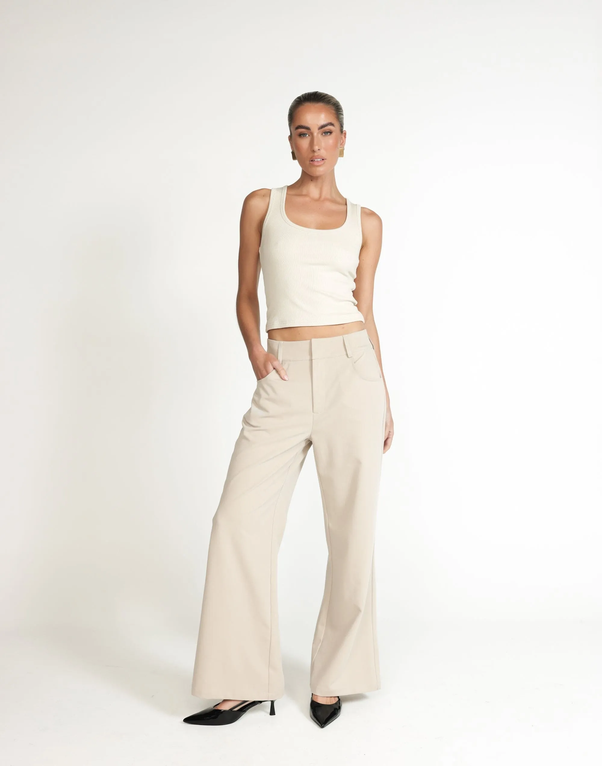 Salome Pants (Latte)