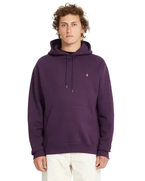 Single Stone Pullover Hoodie in Grape Royale