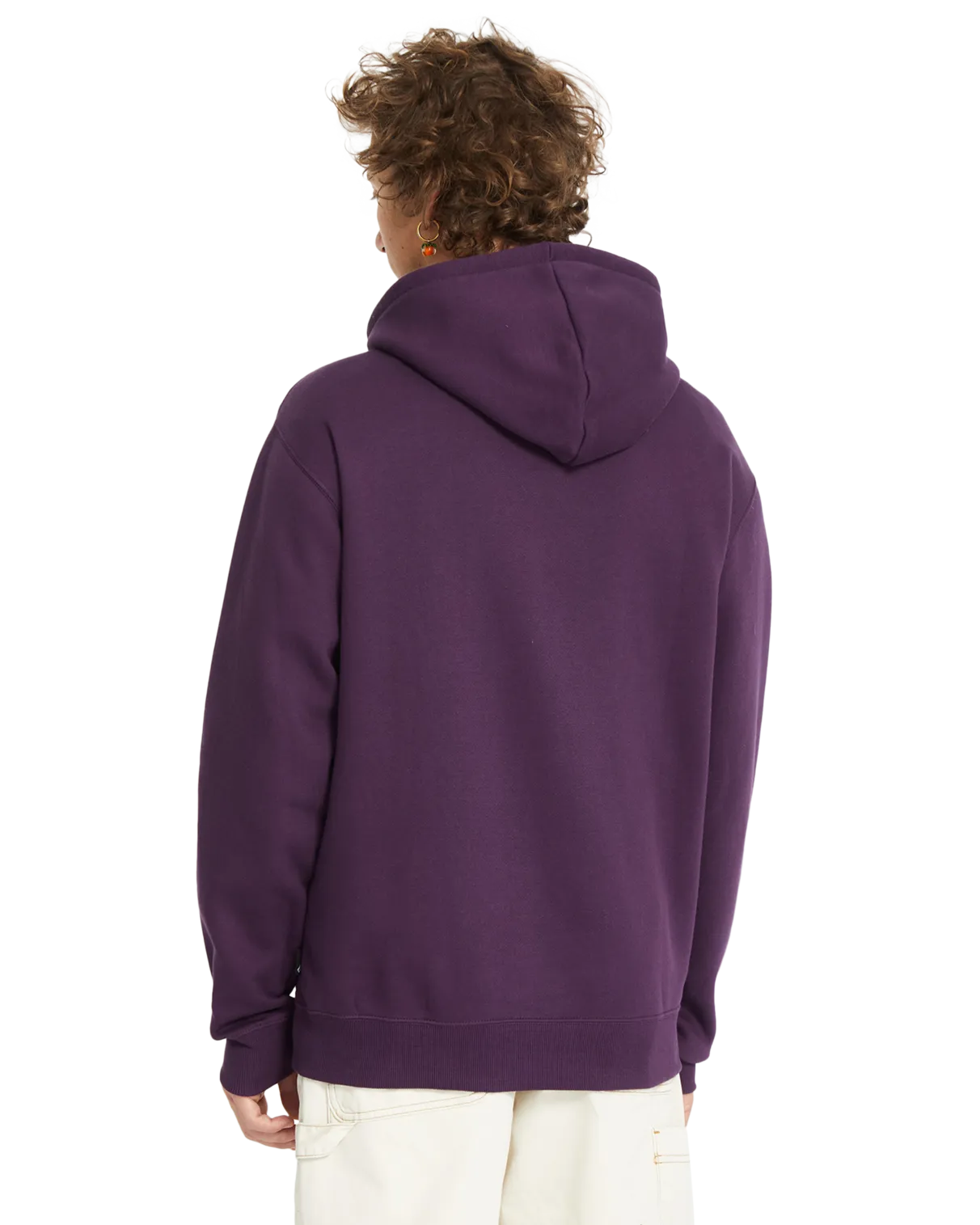 Single Stone Pullover Hoodie in Grape Royale