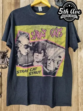 Stray Cats Strut - New Vintage Band T shirt