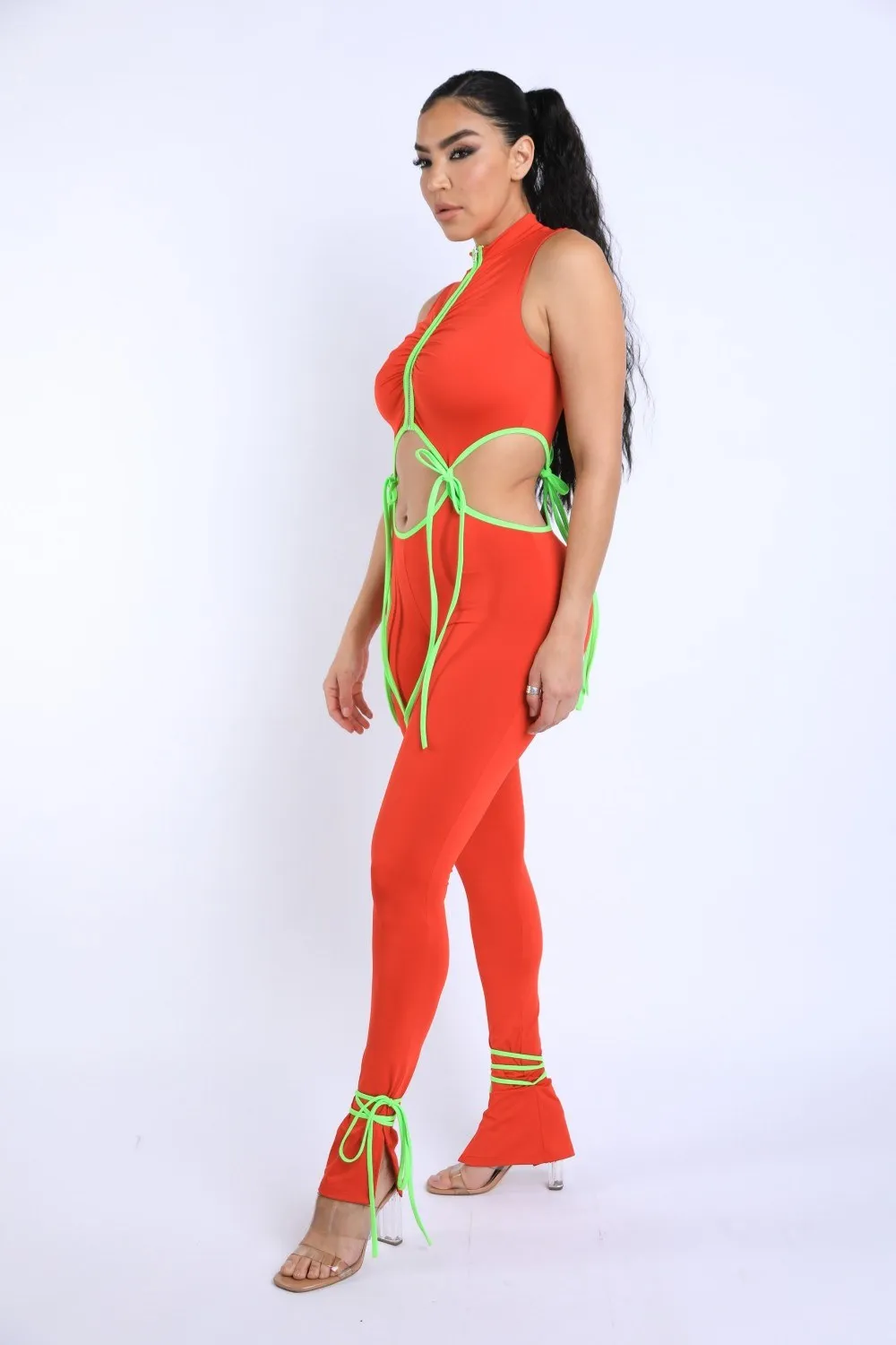 String Tie Jumpsuit