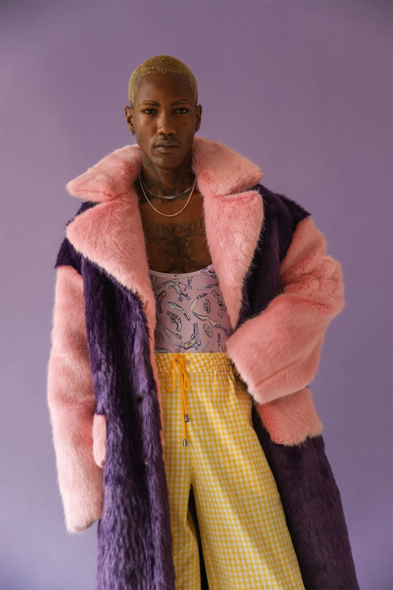 Vegan fur coat