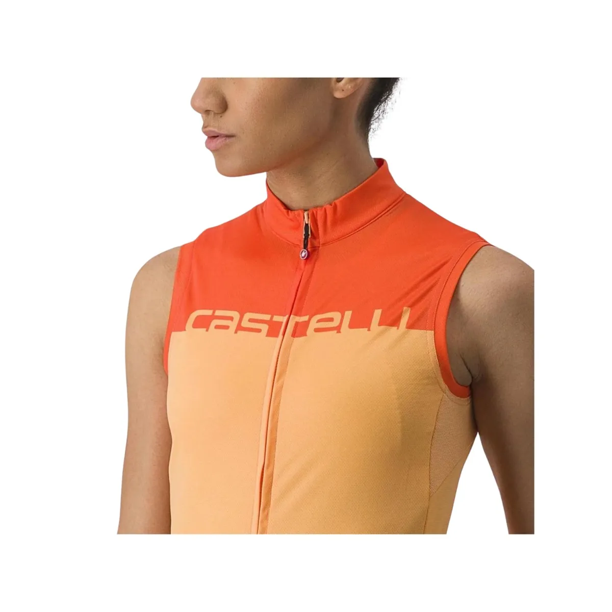 Velocissima Sleeveless Jersey Orange Women's