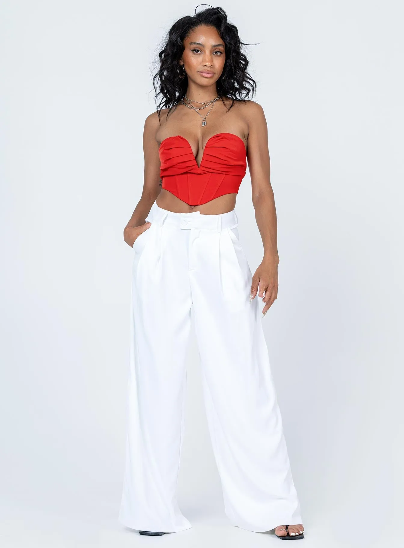 Yvette Pants White